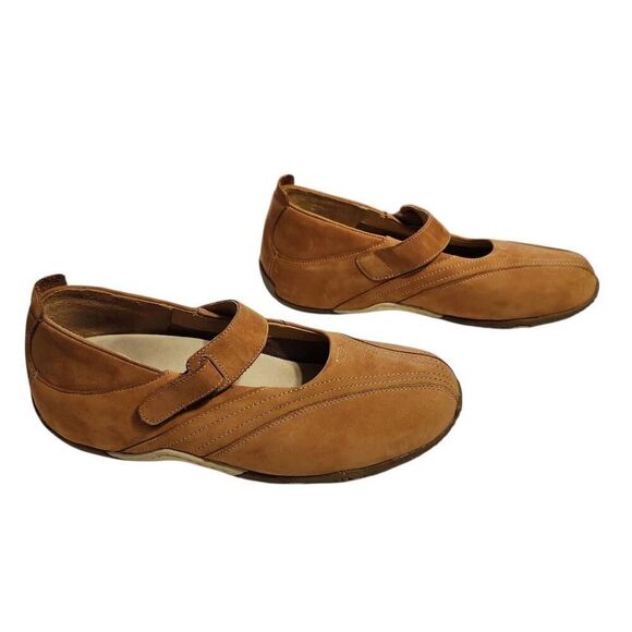 Zumfoot Constance Leather Mary Jane Shoes Adjustable Hook Loop Comfort Wear 39 - Picture 1 of 9